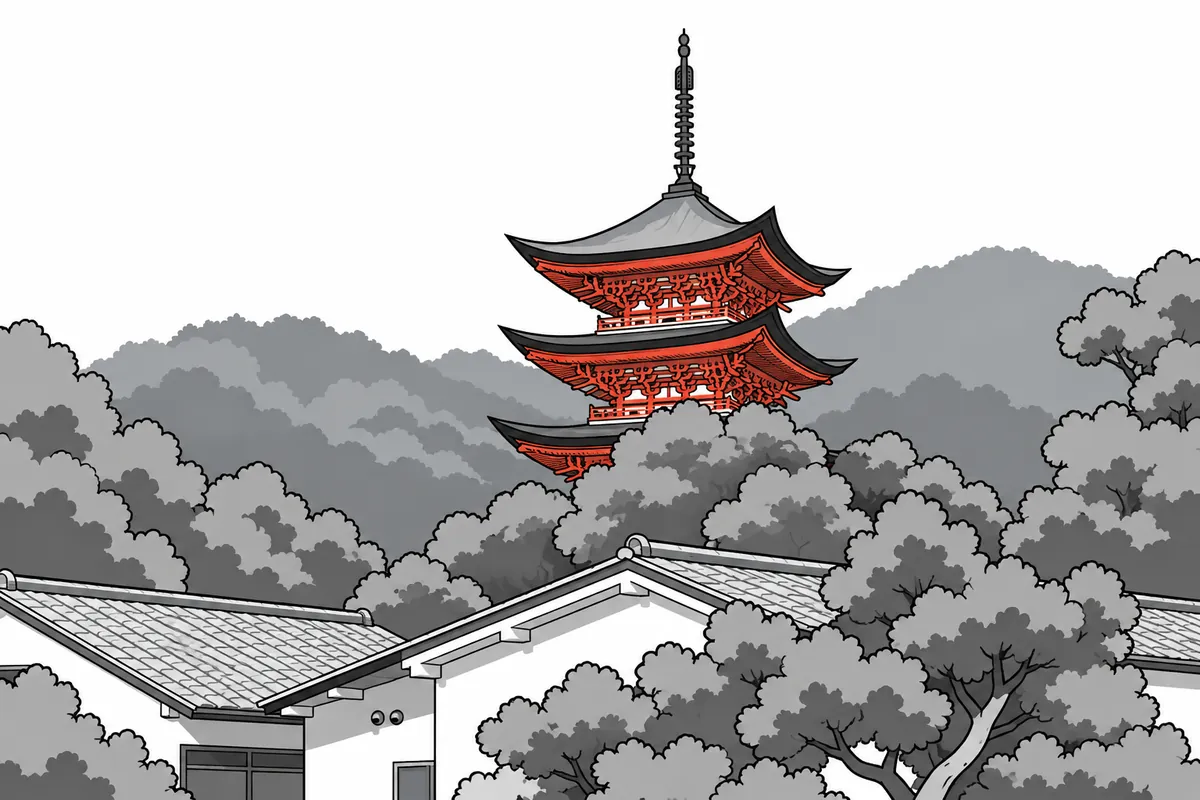 宮島・五重塔