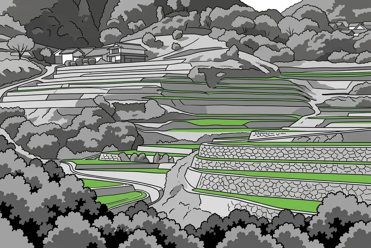 安芸太田町・井仁の棚田